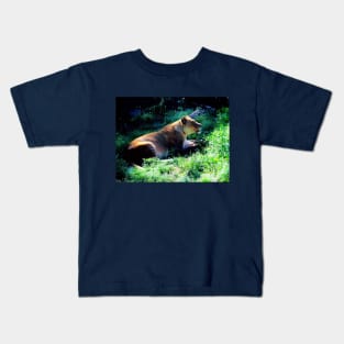 Queen of the Savannah Kids T-Shirt